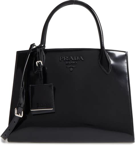 prada large saffiano monocrome tote